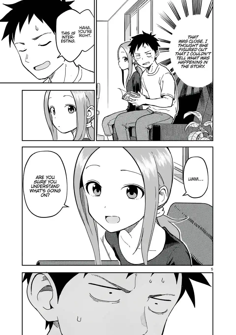 Karakai Jouzu no (Moto) Takagi-san Chapter 227 5